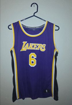 Fanatics - NBA - Los Angeles Lakers - Replica Road Jersey - Youth: Xtra Large - Lebron James #6