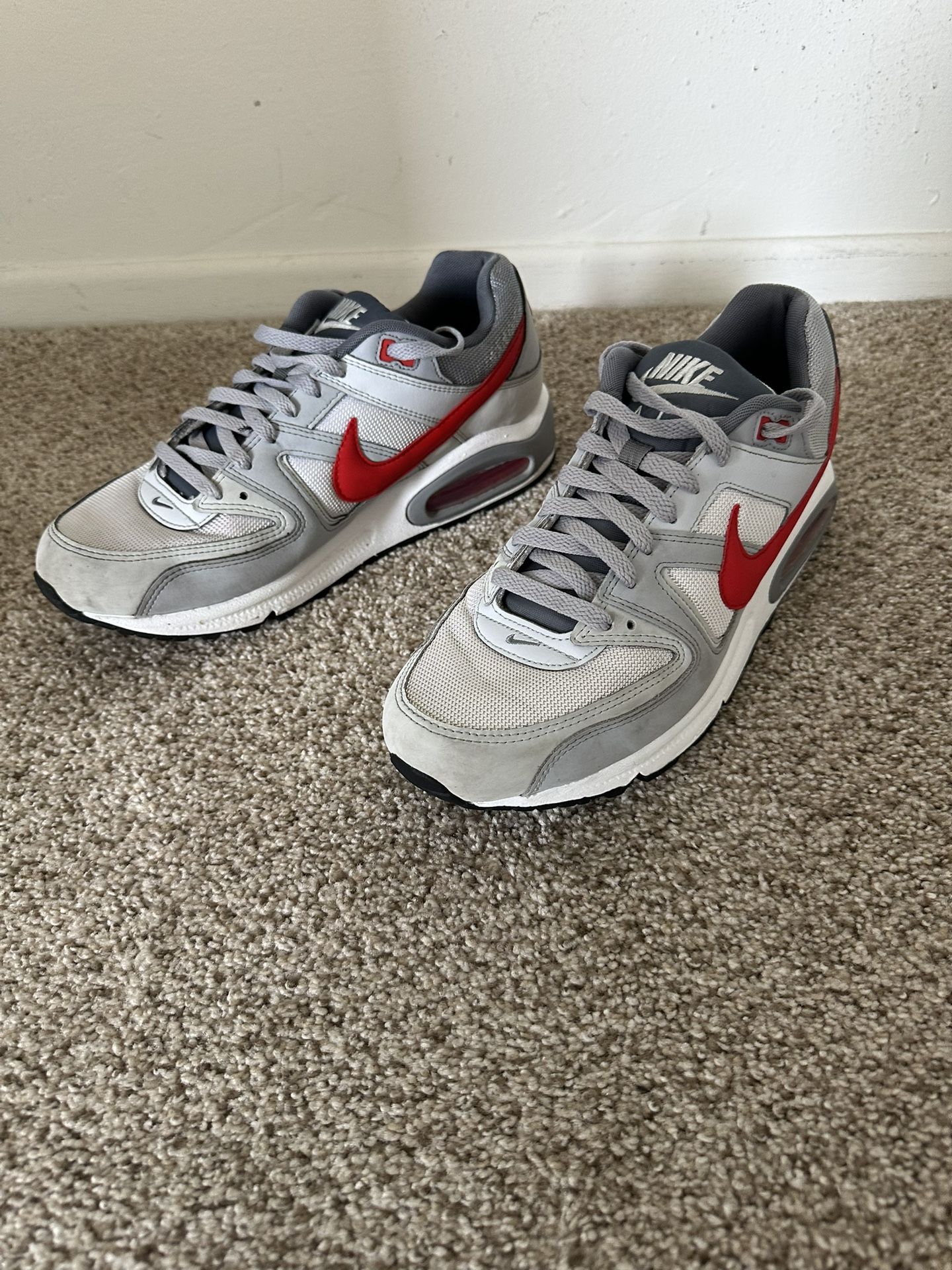 Nike Air Max Command White University Red Men’s size 11