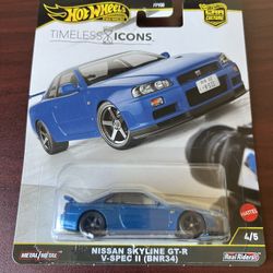Hot Wheels Premium Nissan Skyline GT-R V-SPEC II (BNR34)