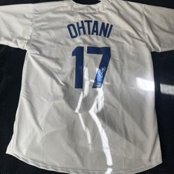 Signed Ohtani Jersey 