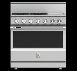 Hestan KRG364GD-NG Dual Fuel Range, Natural Gas