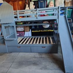 Twin Over Twin Bunk Beds