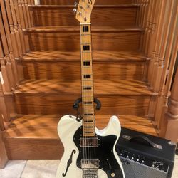 Squier Classic Vibe 70s Thinline Telecaster W/ Fender Amp