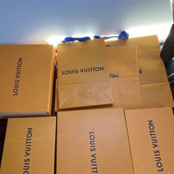 Louis Vuitton Authentic Bags and Boxes