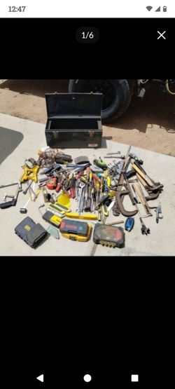 Tools with tool box bundle $60 for all