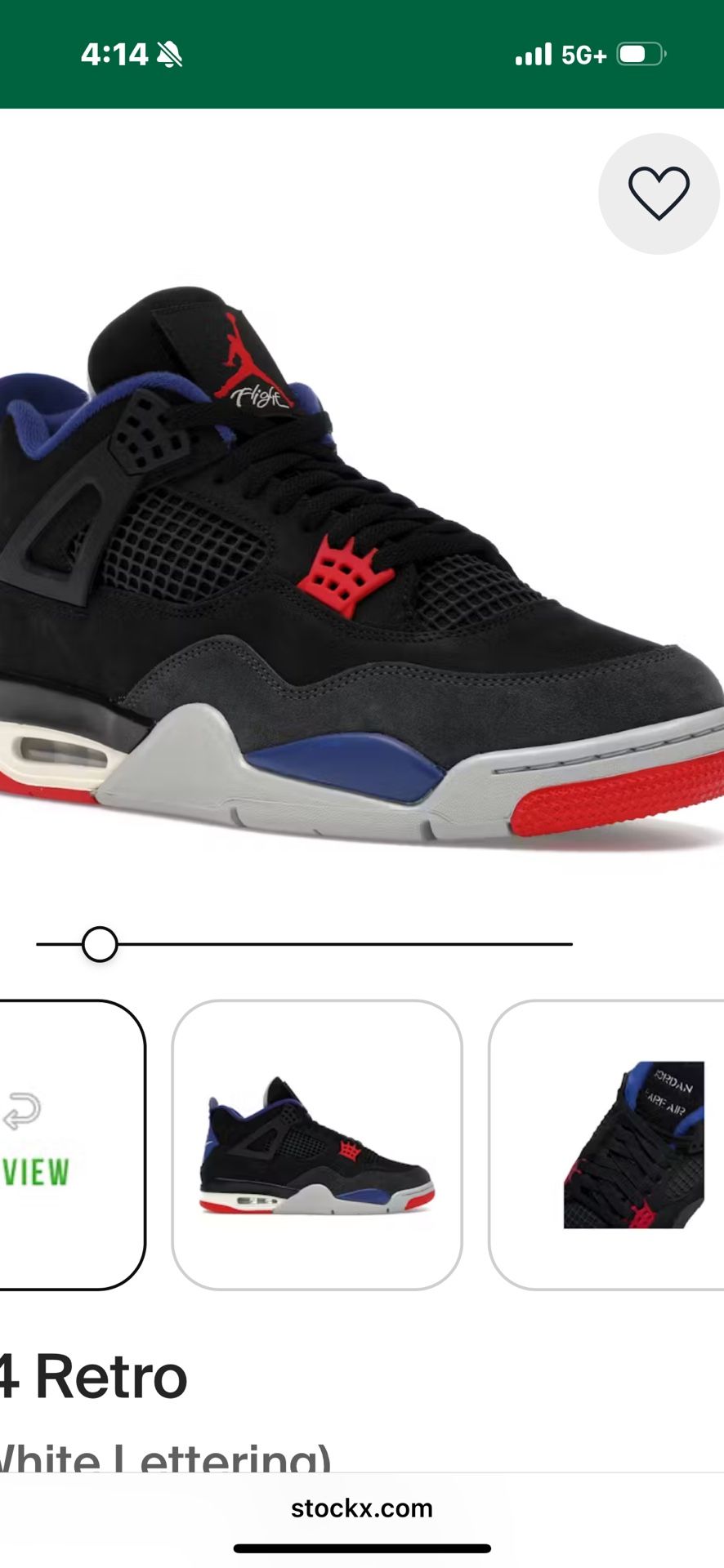 Jordan 4 Rare Air