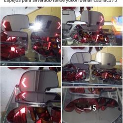 Espejos Para Chevy.  Tahoe Denali Yukon Cadillac. Silverado Sierra Suburban 