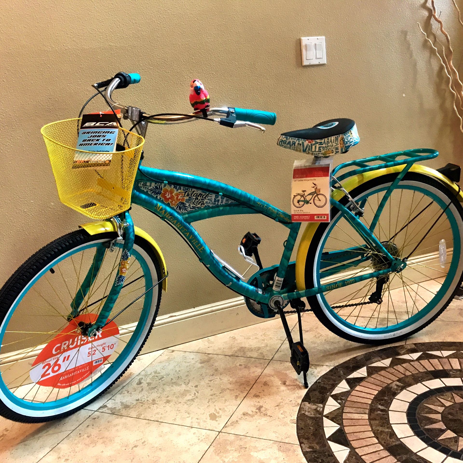 Margaritaville bike best sale with motor