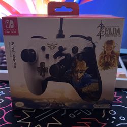 Zelda Nintendo Switch PowerA wired controllwr