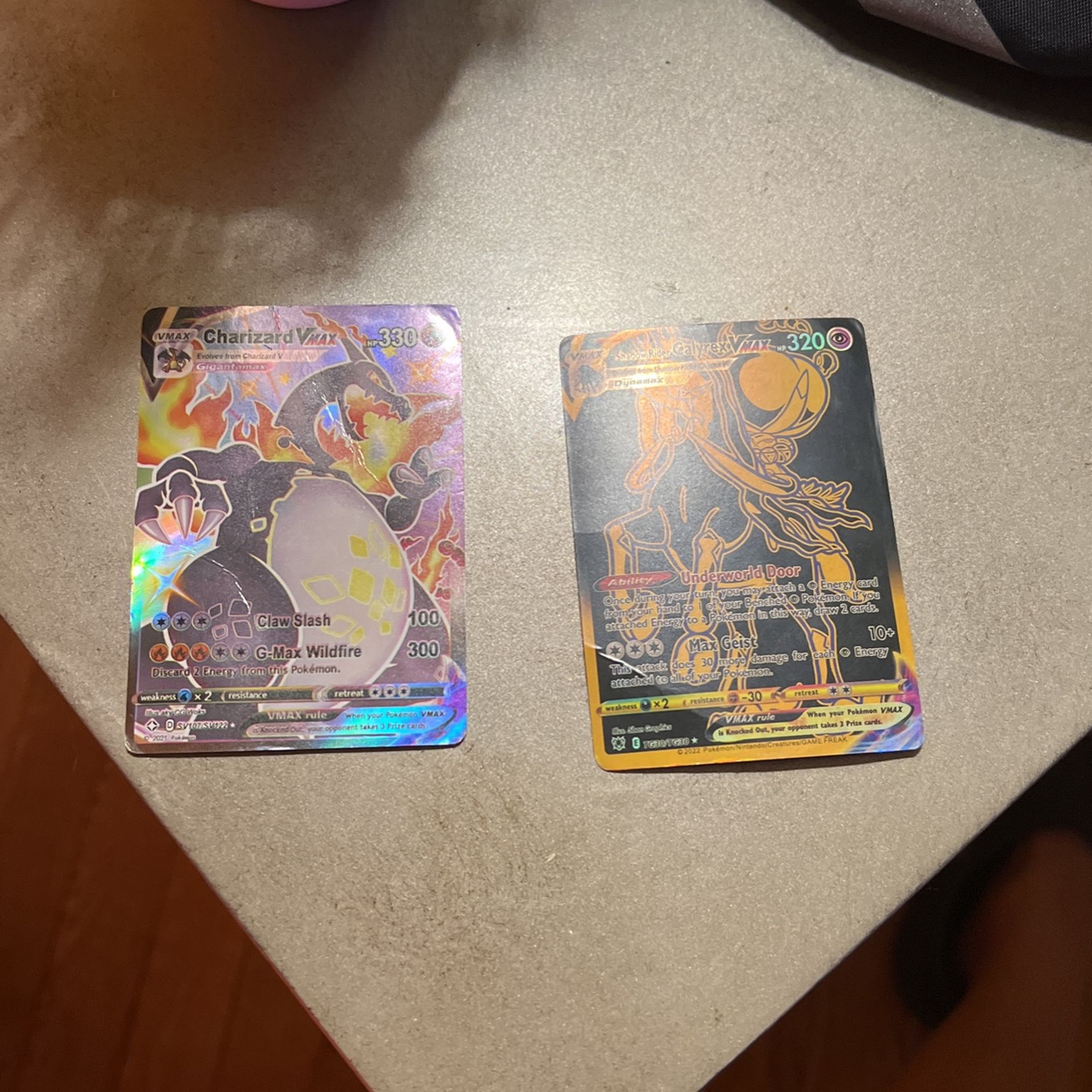 Rare Pokémon cards