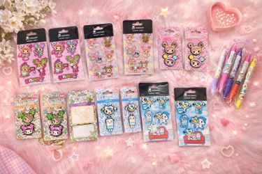 Y2K Kawaii Tokidoki Bundle 💕 Cute Desk Essentials + Stationery Set