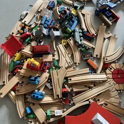 Toy Trains And Train Tracks