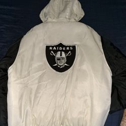 Vintage RAIDERS REEBOK  BOMBER JACKET 