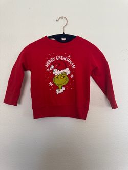 Dr. Seuss The Grinch Christmas Sweatshirt Size 3T
