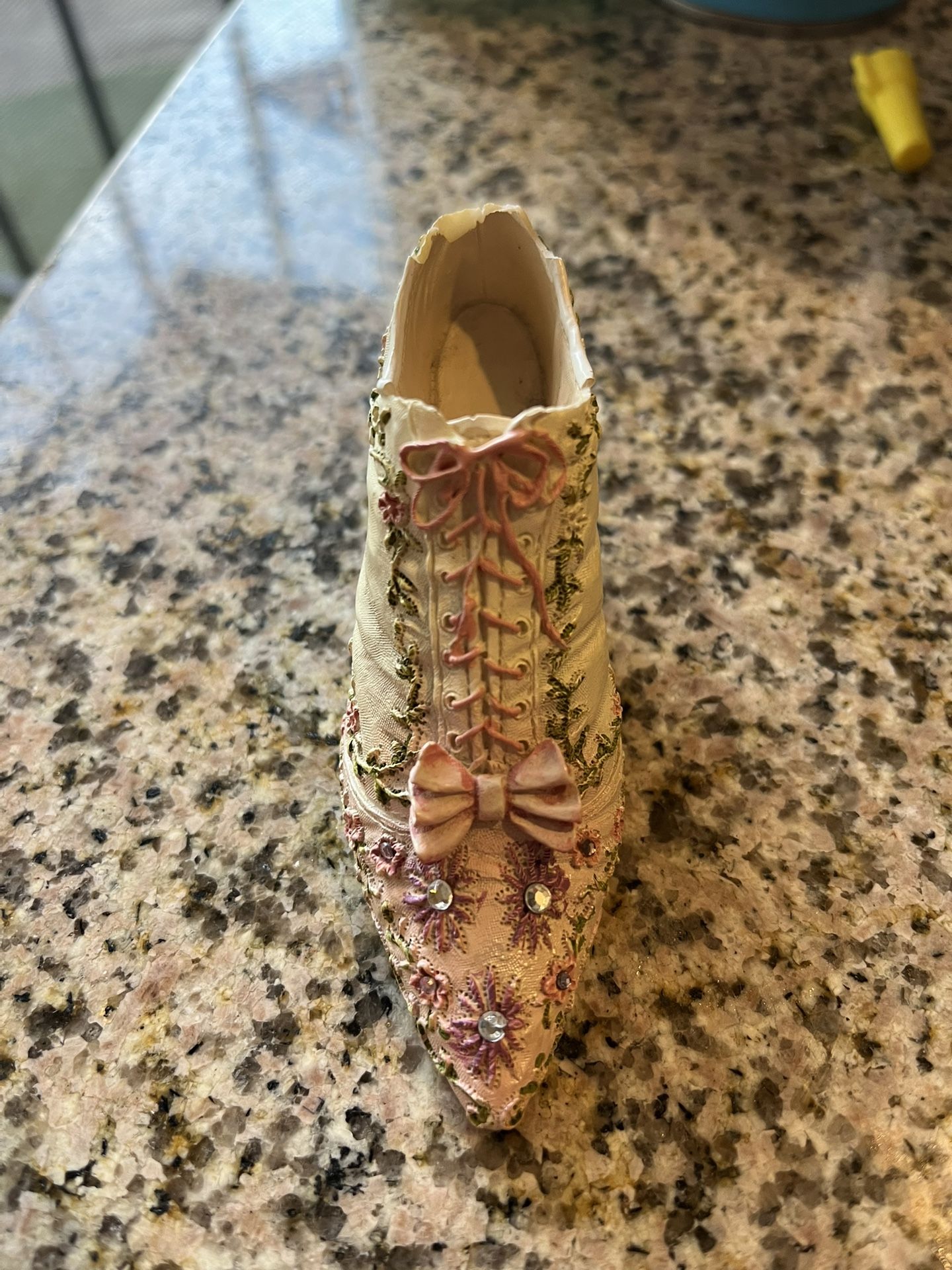 Miniature Ceramic Shoe 