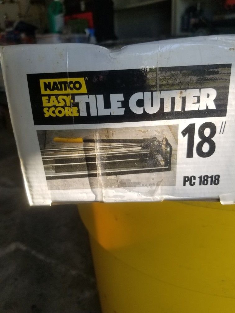 Nattco tile cutter 18 deals