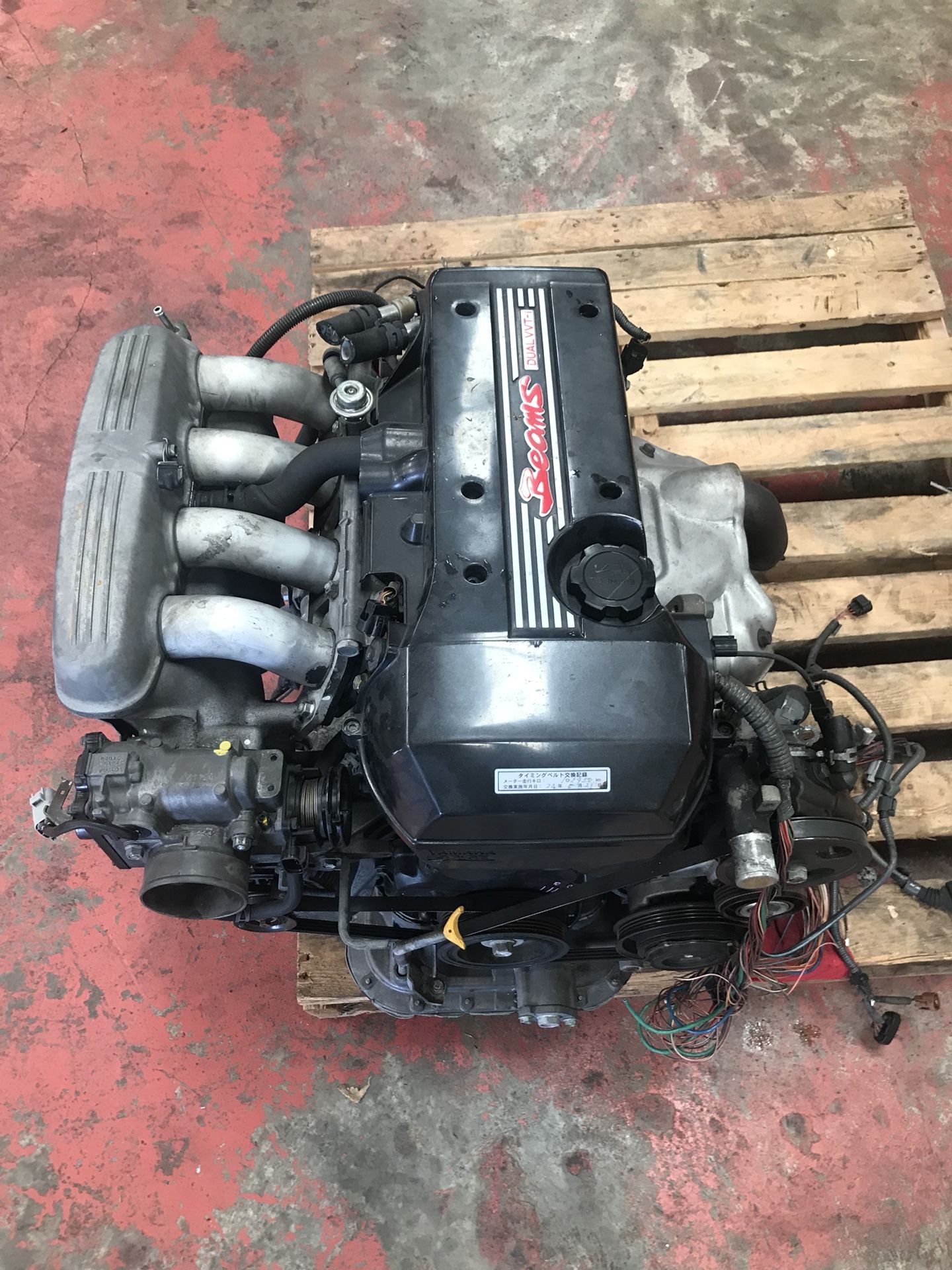 Toyota 3SGE Beams Dual VVTi engine 2.0L