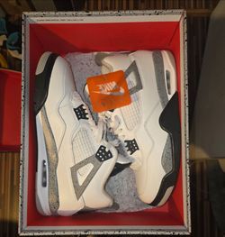 Nike Air Jordan 4 Retro White Cement VNDS sz 11.5 $180
