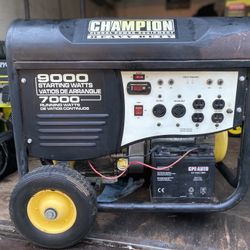 Champion 9000/7000 Watt Generator Electric Start