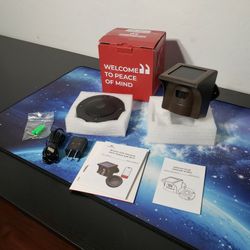 New eMACROS 1/2 Mile Long Range Solar Wireless Driveway Alarm Outdoor Weather Resistant Motion Sensor & Detector  Security Alert System, Monitor & Pro