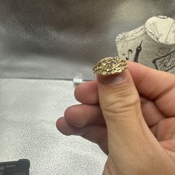 10k Nugget Ring