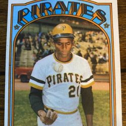 The Great One. (1972) Topps Baseball Trading Card. (e
