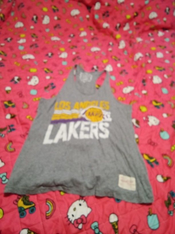 Mitchell & NESS Women's Lakers Blouse Size Large