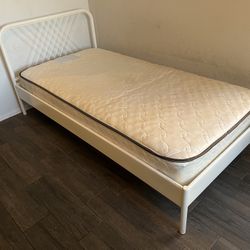 Twin Bed Frame With Mattress