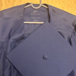 Jostens Cap and Gown, Royal Blue