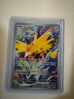 Zapdos 133/128 Holo Rare Pokémon Card