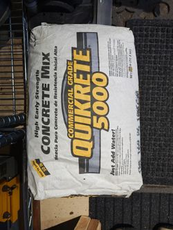 Concrete mix bags