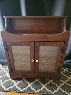 Wood Cabinet Beautiful, Nothing Wrong