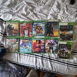 Xbox one and 360 games