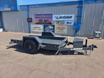 2027 Lamar Scissor Hauler 59x10 trailer tilt toolbox