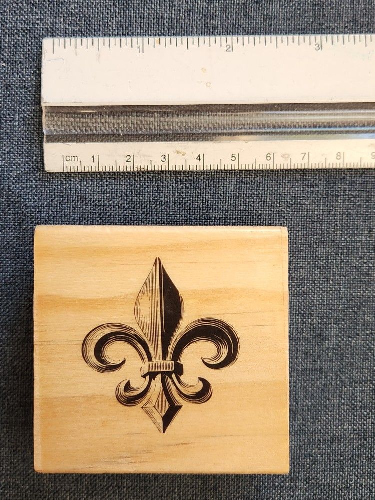 Fleur Di Lis Stamp