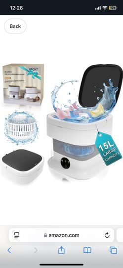 15L Portable Washing Machine Foldable New