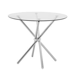 NOW available in 2 different sizes 31.5” D or 39.5” D Jessica Dining Table ORDER TODAY 🔥