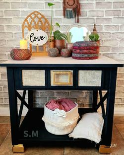 🌹Boho Coffee Table Side Table 🌹