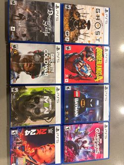 PS5 games/ game price in the description.