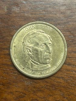 JOHN TYLER 1 dollar coin