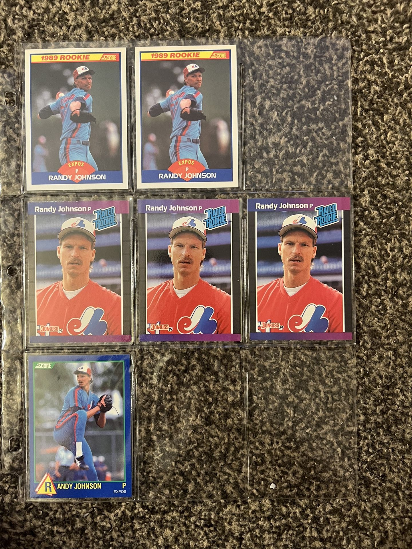 RANDY JOHNSON Baseball Cards (SEE OTHER LISTINGS)