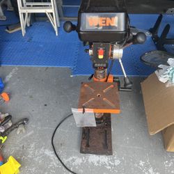Wen 4212 Variable Speed Drill Press With Chuck Key With Laser