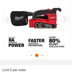 Milwaukee M18 Fuel Belt Sander