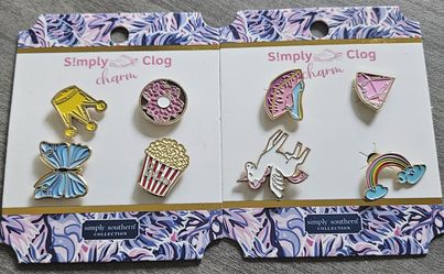 SIMPLY SOUTHERN CROC CHARMS