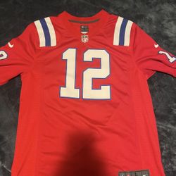 Nike Tom Brady Patriots Jersey Size Large 