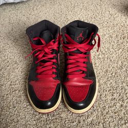 Red and Black Retro Jordan One Highs