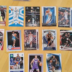 NBA Panini Rookie Cards Lot 