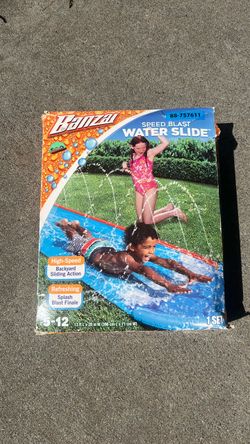 Kids water slide 5- 10 year new