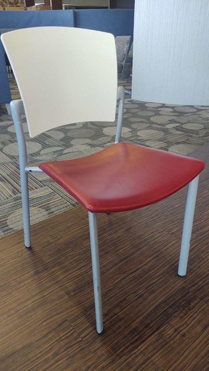 Coalesse Enea Cafe Chair (Red/White)