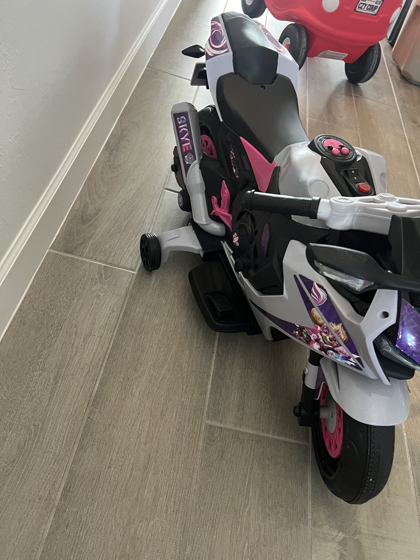 Paw Patrol Kids Ride On Motorcycle